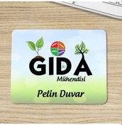 Resim Gıda Mühendisine Özel Isimli Mouse Pad (548567338) 