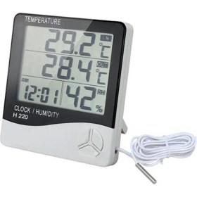Resim Oem H220 Iç Ortam Nem ve Sıcaklık, Dış Ortam Sıcaklık Ölçer 