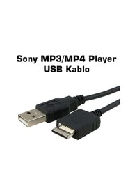 Resim Sony Uyumlu Nwz Serisi Mp3/Mp4 Player Usb Şarj + Data Kablosu 