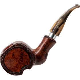 Resim Şahin Diamond S3 9mm. Filtreli Akrilik Saplı Pipo 