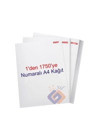 Resim 1 Den 1750 Ye Numaralı A4 Fotokopi Kağıdı 