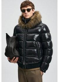 Resim Lufian Jeam Kaz Tüyü Siyah Erkek Mont 112120240 Siyah 