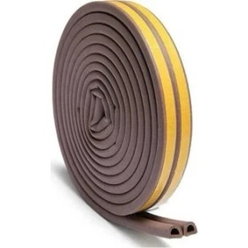 Resim Armir Kapı ve Pencere Izolasyon Bandı - Fitili Kauçuk Kahverengi 100 mt 
