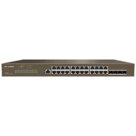 Resim IP-COM G5328F 24 PORT GIGABIT + 4XSFP UPLINK L3 YONETILEBILIR RACKMOUNT SWITCH 