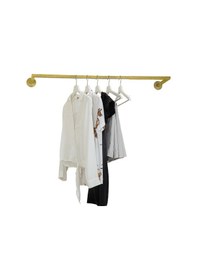 Resim Solid Gold Metal Duvara Monte Askılık Gold 