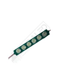 Resim 12 Volt 6 Watt 6 Mercekli Yeşil Modül Led 10 Adet 