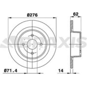 Resim Braxis AE0196 Arka Fren Disk Aynası C5 C5 Iı 2.2hdı 2.0hdı 1.8 16V 3.0 V6 2.0 16V Hpı 2.0 16V 01- 4246.W4 