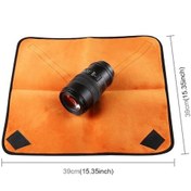 Resim Yüz Katlama Bez Fotoğraf Makinesi Slr Astar Lens Çantası Kalınlaştırıcı Sarılmış Kumaş Artı Kadife, Boyut: 40x40cm Turuncu Diğer Diğer 