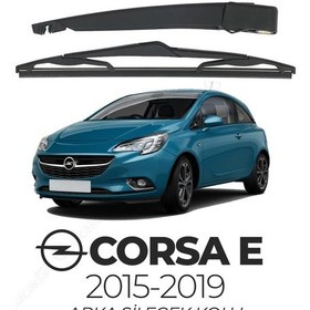 Resim Opel Corsa E 2015-2019 Arka Silecek Kolu ve Silecek Seti 