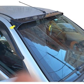 Resim Carat Fiat Albea Damla Model Ön Cam Üstü Spoiler, Spoyler, Güneşl 