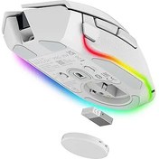 Resim Razer Basilisk V3 Pro 35K - Chroma RGB ile Tamamen Özelleştirilebilir Kablosuz Ergonomik Oyun Mouse'u - 35K Optik Sensör (Yapılandırılabilir Tekerleği, 13 Özelleştirilebilir Kontrol) Beyaz 