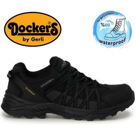 Resim Dockers 237525 Outdoor Waterproof Erkek Spor Ayakkabı Siyah 