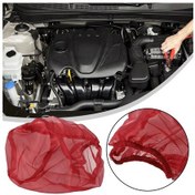 Resim Lasonstiges Koruyucu Film Hava Filtresi Kapağı Hava Emme Filtresi Araba Aksesuarları Soğuk Hava Filtresi Toz Geçirmez Polyester Kumaş 