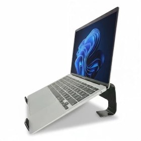 Resim River Prexua Fixer Laptop Standı - Notebook Yükseltici Altlık - Metal (Siyah) 