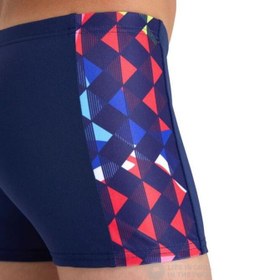Resim Arena Carnival Swim Short Erkek Çocuk Mavi Mayo 