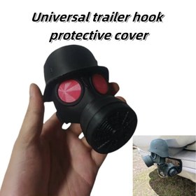 Resim 1 adet Araba Römork Topu Kapağı, Evrensel Otomobiller ve Karavan Çekme Kancası Dekorasyonu ve Koruma için Uygun, Römork Topu Dekoratif Kapak, Koruyucu Gardırop 