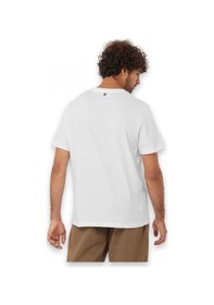 Resim Salomon Lc2245400 Sal Logo Perf Ss Tee M Beyaz Erkek T-shirt 