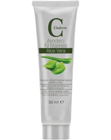 Resim Claderm Kil Maskesi Aloe Vera 50 ML 