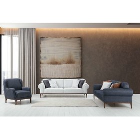 Resim Minar London 3 3 1 Koltuk Takım(ARES BYZ ANTR) 