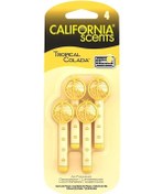 Resim California Scents Kalorifer Geçmeli Tropikal Koku 4'lü Set 