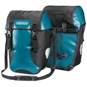 Resim Ortlieb F2604 Bike-roller Classıc Arka Bisiklet Çanta 40l Petrol Siyah Ql2.1 Mavi 