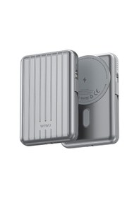 Resim Wiwu PP03 Wireless Hızlı Şarj Özellikli Powerbank Gri 