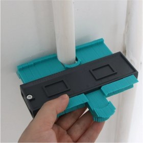 Resim Ahşap Fayans Şekil Alma Kalıbı Çok Fonksiyonlu Ölçüm Aparatı 