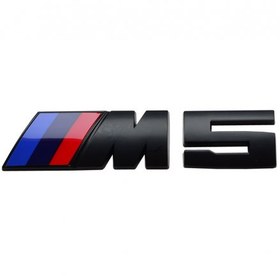 Resim BMW M5 YAZI / LOGO SİYAH E39 E60 BÜYÜK 