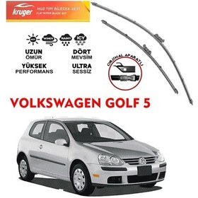Resim Golf 5 Ön Cam Silecek Seti 2008 Model Araca Özel Aparat 
