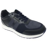 Resim Greyder Erkek Lacivert Hakiki Deri Sneaker Ayakkabı 00810 