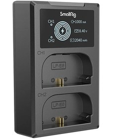 Resim SmallRig 4084 LP-E6NH Çiftli Şarj Cihazı 