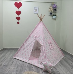 Resim Henna Prime Sabitlenebilir Çocuk Oyun Çadırı 