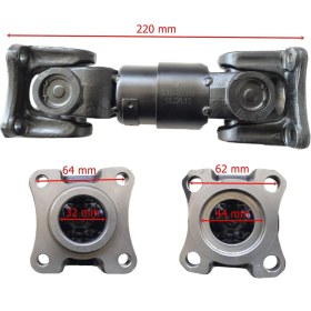 Resim Cf Moto Atv Cf Arka Şaft 500-550CC Orj 