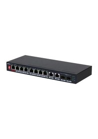 Resim Dahua 8port Pfs3210-8et2gf-96 10/100 2-sfp 96w Tam Poe Yönetilemez Swıtch 
