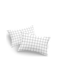 Resim 2li Yastık Kılıfı Artus Siyah Siyah 