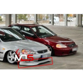 Resim Honda Civic İs Typer Ön Tampon Eki Karlık Fiberglass Boyasız 