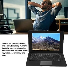Resim 10 Için 10.1 İnç Dizüstü Bilgisayar, N3350 Çift Çekirdekli CPU Dizüstü Bilgisayar, 64G ROM, Fareli Taşınabilir Bilgisayar PC, Dahili WiFi, Bluetooth, HDMI (AB Tak 