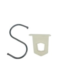 Resim Trendooze Homyl Rv Tente Işık Aksesuarları Kanca Beyaz 