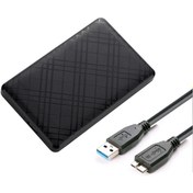 Resim Microcase Taşınabilir Hızlı 6gbps Usb 2.0/3.0 Sata 2.5 Inch Harici Harddisk Kutusu - Al35162 Siyah 