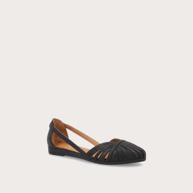 Resim Frau Kadın Sandalet 03M4 Frau LEATHER CAGED BALLET FLATS WITH THIN STRAPS 