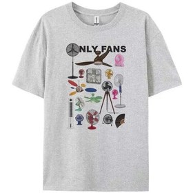 Resim Snapbuy Sadece Fanlar Komik T-shirt - Unisex Kısa Kollu Vintage Grafik Tişörtmavikadın Mavi 