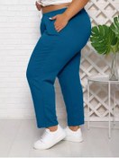 Resim Insantrik Büyük Beden Pantolonlar 172133682 Yeşil 