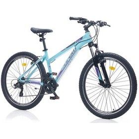 Resim Corelli Via Lady 1.0 26 Jant 21 Vites 16 Kadro Turkuaz / Mor / Gri Dağ Bisikleti Turkaz 