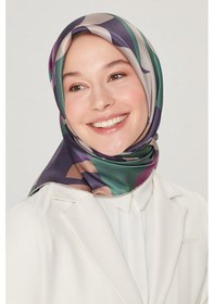 Resim Armine Özel Nostalji Serisi Twill İpek Eşarp Modelleri 8526D-86 