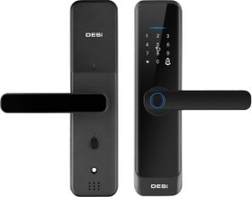 Resim DESi QUiC Q015 Akıllı Kilit iOS/Android Uyumlu - Parmak İzi -Tuş Takımı - Kart Okuyucu 