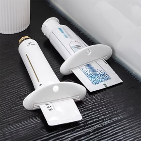 Resim 1 Adet Ev Tipi Japon Diş Macunu Sıkacağı, Yüz Temizleyici ve El Kremi Örnek Sıkma Aparatı, Çocuklar İçin Manuel Kıvırıcı 