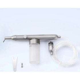 Resim Tabaş U213A-E Alüminyum Oksit Mikro Patlatma 2 Delik Arayüzü Mikro Aşındırıcı Kumlama Alümina Tabancası Hava Aşındırma Cilalama El Aletleri 