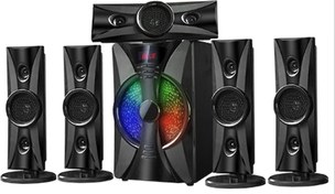 Resim Platoon PL-4240 5D Super 5+1 RGB SD USB FM BLUETOOTH Subwoofer Multimedia Sinema Ses Sistemi 