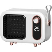 Resim 1000W Elektrikli Isıtıcı Ptc Seramik Masaüstü Taşınabilir Elektrikli Isıtıcı Mini Isıtıcı Makine Ev Hava Blower Eu Fişi, A (Yurt Dışından) 