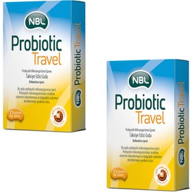Resim NBL Probiyotik Travel 12 Çiğneme Tableti 2 ADET 